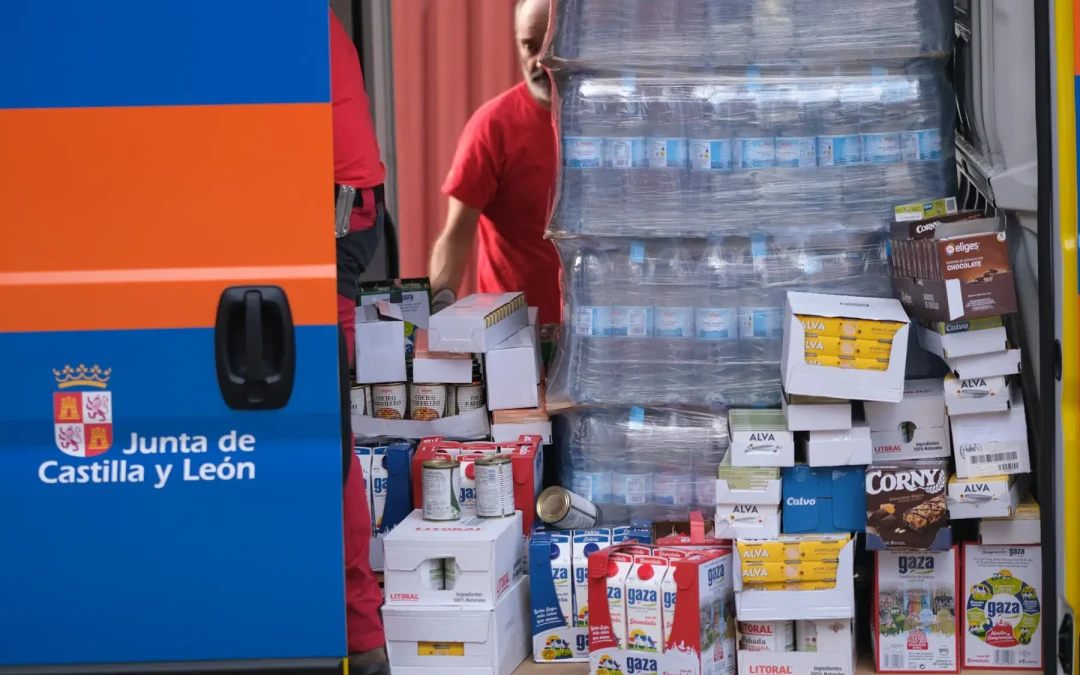 Castilla y León participa en las labores de auxilio y rescate de los afectados por la DANA