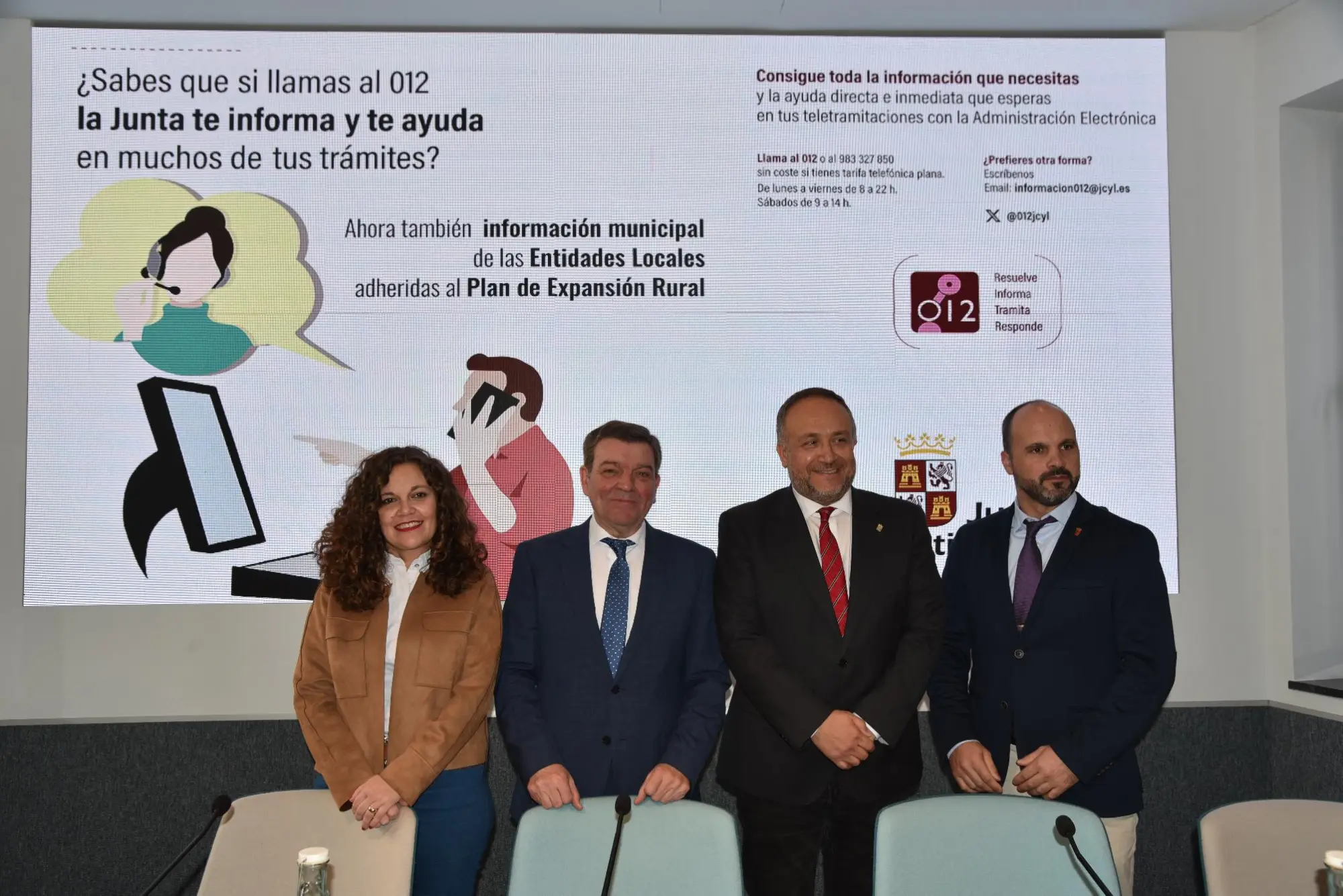 El Servicio 012 Rural de la Junta se estrena en la provincia de León El Servicio 012 Rural de la Junta se estrena en la provincia de León