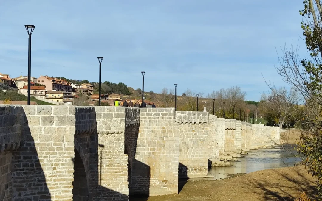 La Junta reabre el histórico puente de Simancas, en Valladolid