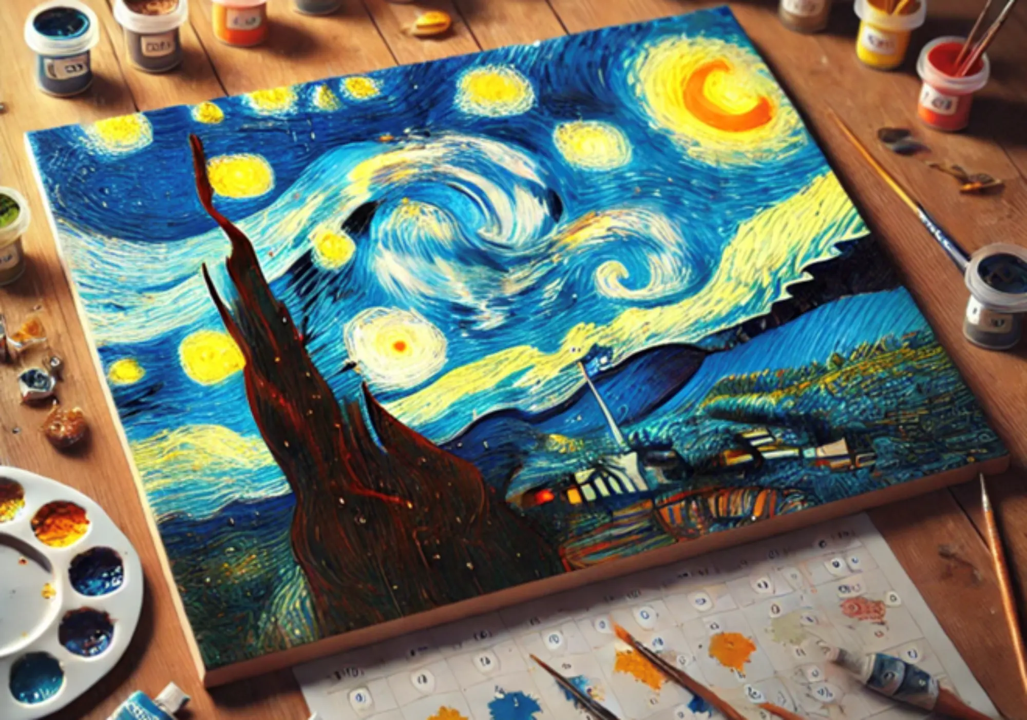 El Deleite de la Pintura por Números para Adultos