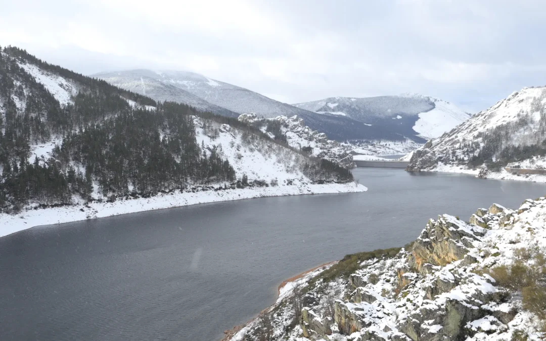 Herminia trae viento, lluvias y nieve a la provincia de Palencia