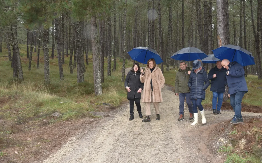 Un camino para bicicletas eléctricas conectará Villaescusa y con el centro de interpretación del Geoparque de las Loras