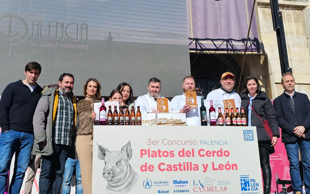 El Wine Bar Castizo de Valladolid se alza con la victoria en el III Concurso de Platos del Cerdo de Castilla y León en Palencia