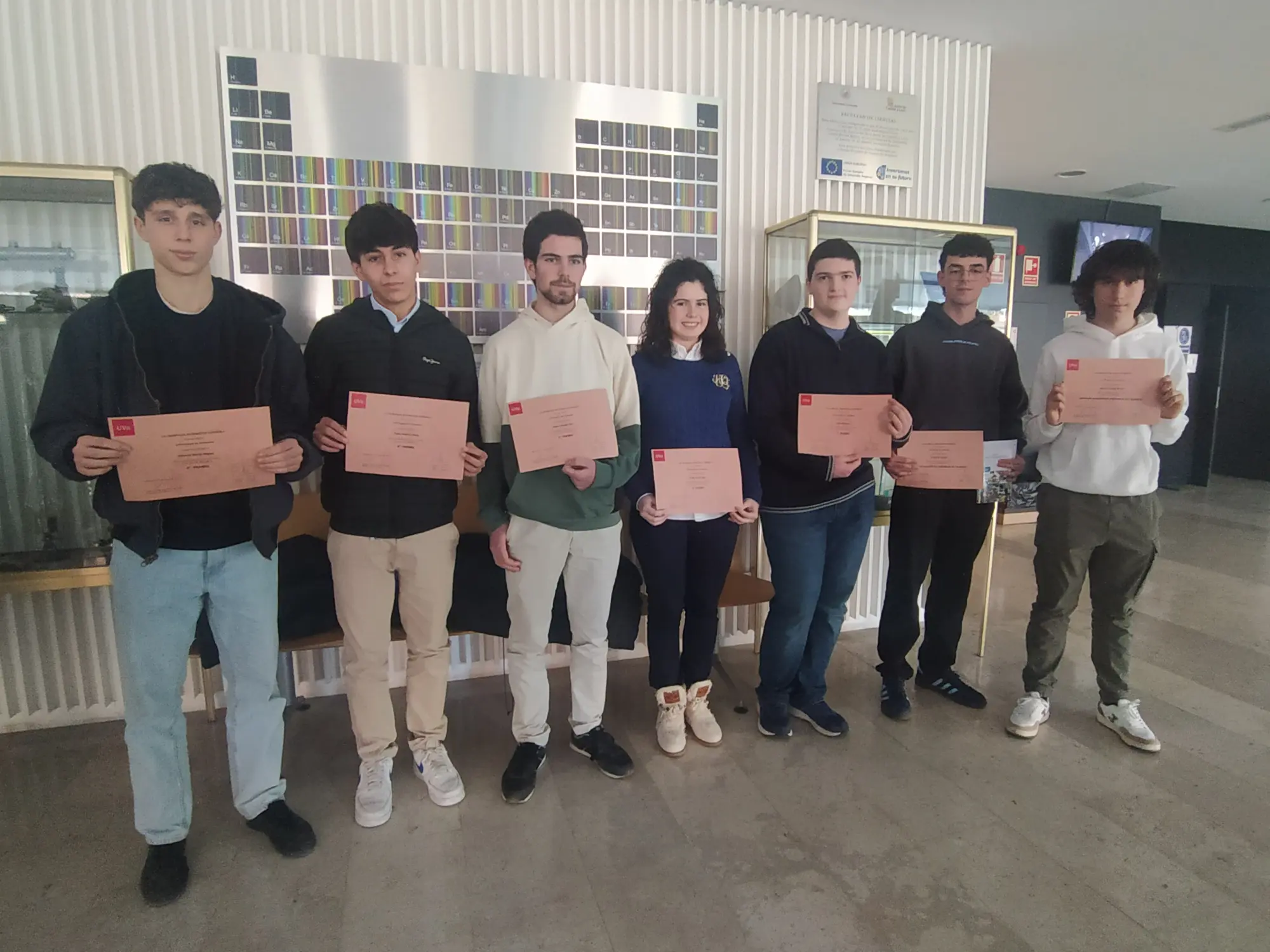 Ángel González, del IES Sem Tob de Carrión de los Condes, oro en la Fase Local de la Olimpiada Matemática