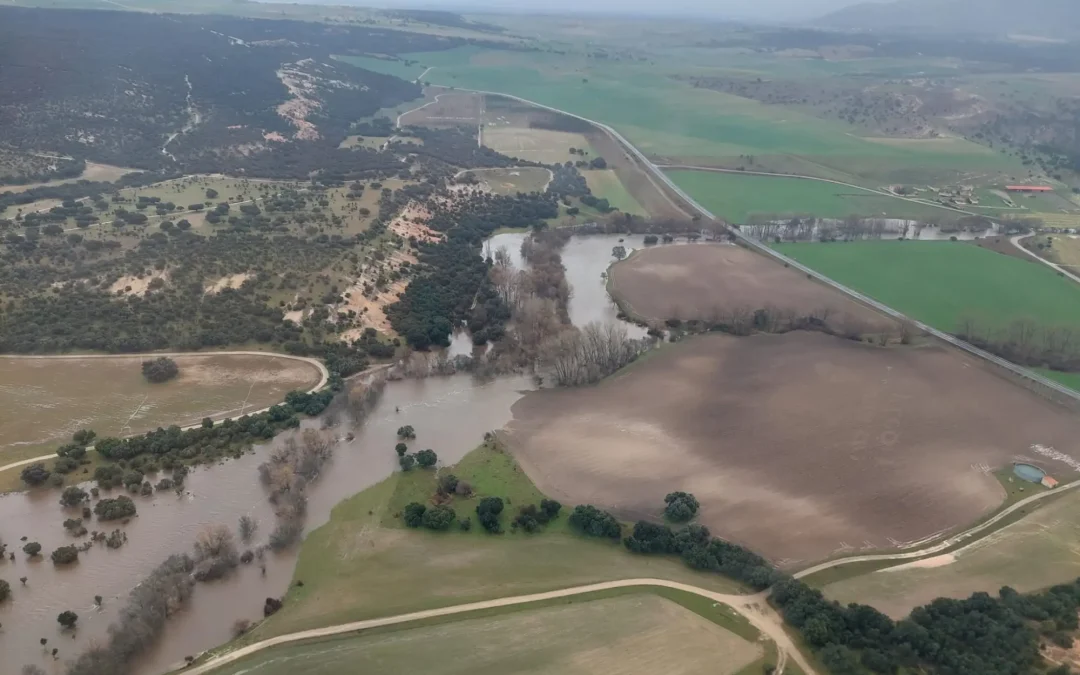 La Junta de Castilla y León moviliza medios y recursos para intervenir por inundaciones en El Espinar