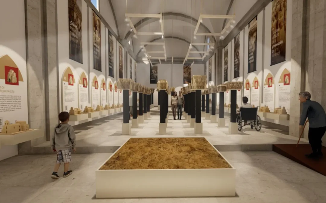 Los capiteles del monasterio de Santa María la Real regresan siglo y medio después