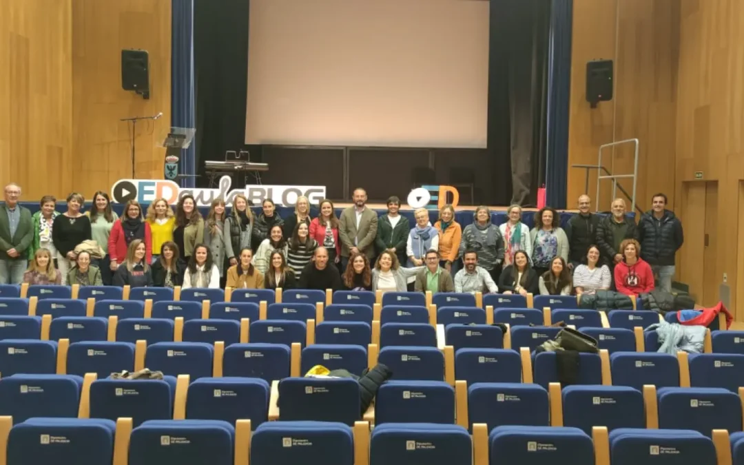 50 profesores de toda España participan en la séptima edición de EDaulaBLOG en Aguilar
