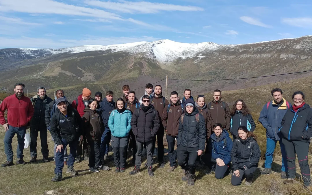 Estudiantes de Ingeniería Forestal aprenden con Reactiva Brañosera