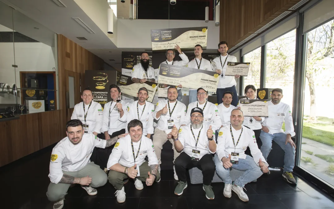 El chef David Lorente, del restaurante zaragaozano Nola Gras, campeón de DesTAPA las Legumbres 2025