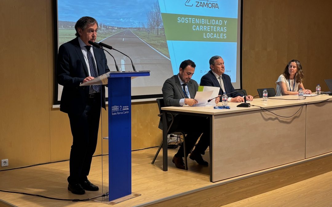 Castilla y León incorpora tecnologías respetuosas con el medio ambiente en infraestructuras viarias