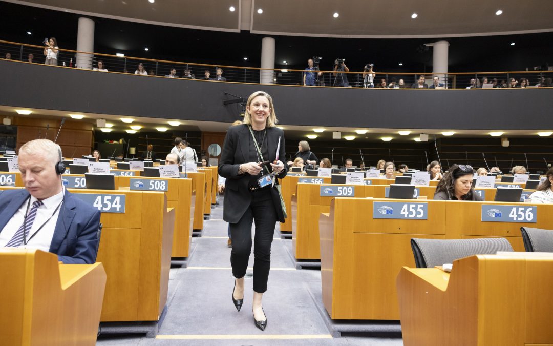 La vicepresidenta de la Junta defiende en Bruselas una Política de Cohesión que aborde el reto demográfico al que se enfrenta la UE con más peso financiero y político para los territorios