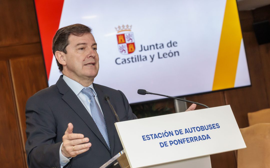 Mañueco destaca la apuesta de la Junta por una movilidad moderna, eficaz y digital