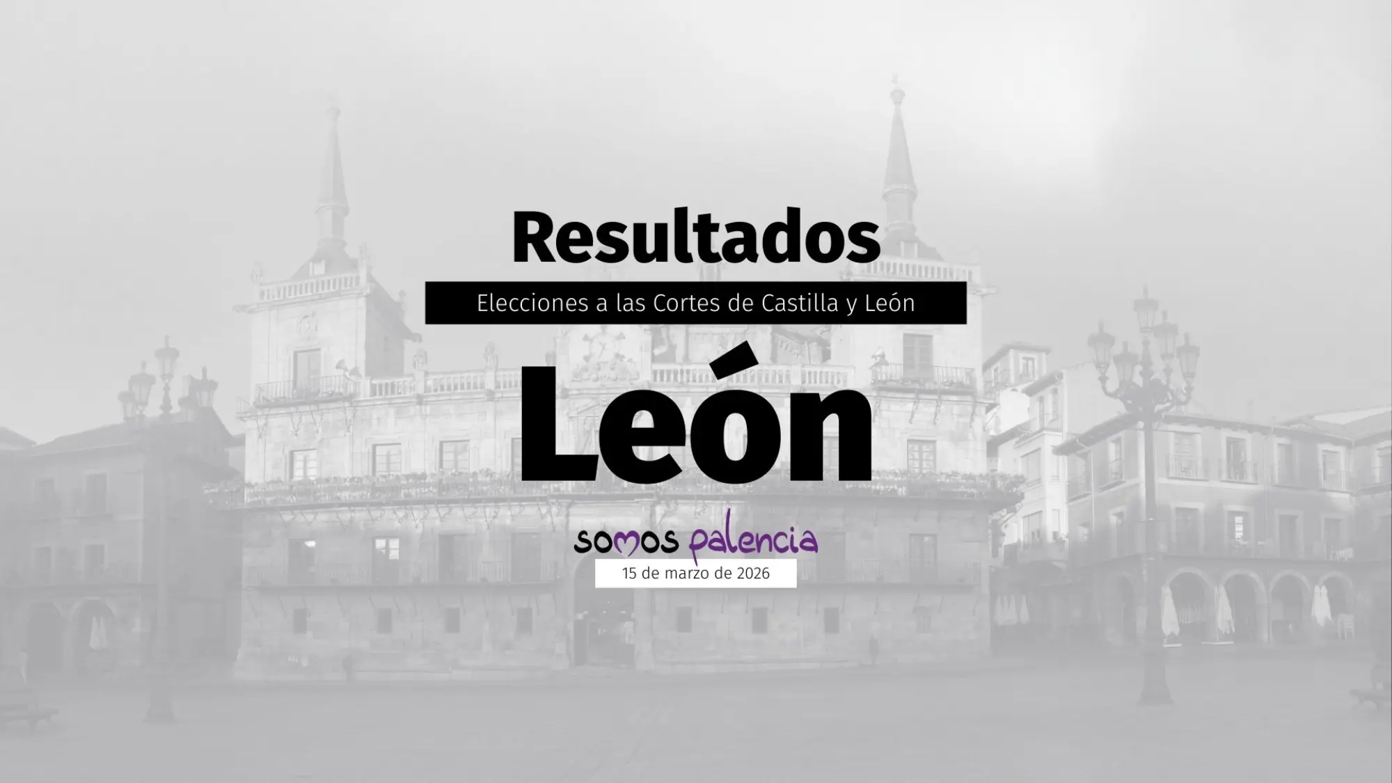 León Resultados de las Elecciones de Castilla y León 2026