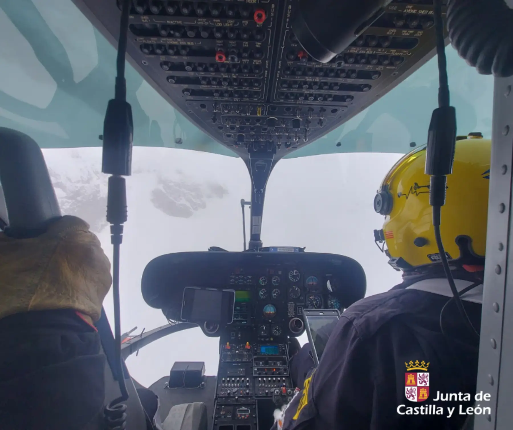 Rescatados tres montañeros en el Pico Espigüete