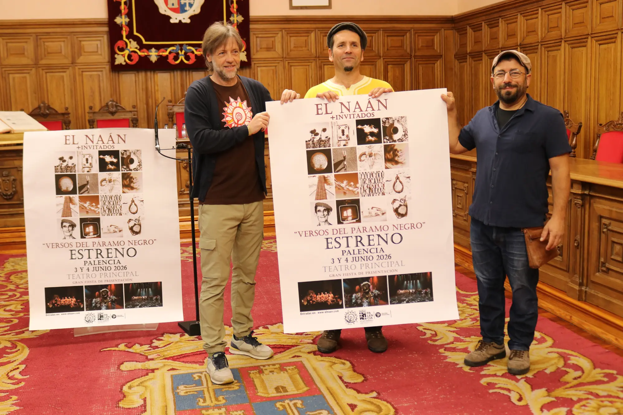 El Naán estrenará ‘Versos del Páramo Negro’ en el marco de la Feria Chica de Palencia El Naán estrenará ‘Versos del Páramo Negro’ en el marco de la Feria Chica de Palencia