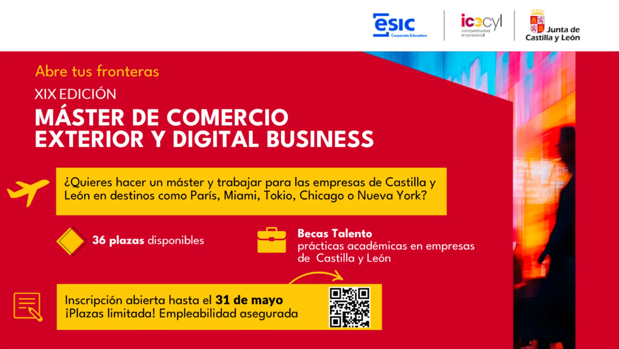La Junta pone en marcha el Máster de Comercio Exterior y Digital Business, que ya ha formado a más de 550 alumnos La Junta pone en marcha el Máster de Comercio Exterior y Digital Business, que ya ha formado a más de 550 alumnos
